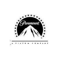 A black and white logo of paramount pictures.